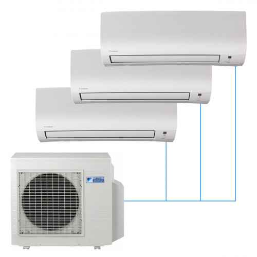 Настенная мульти-сплит-система Daikin Comfora на 3 комнаты