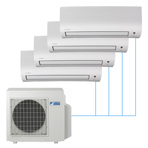 Настенная мульти-сплит-система Daikin Comfora на 4 комнаты